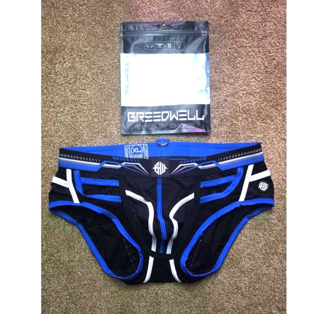 BREEDWELL CYBER NIGHTS BRIEF - BLUE (XL)